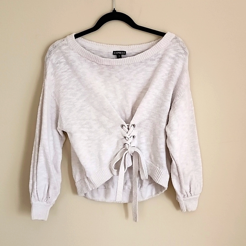 White sweater